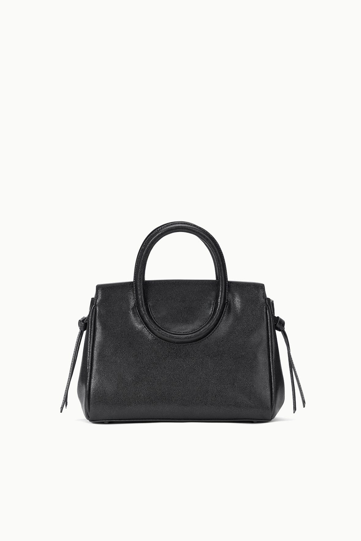 staud maude mini carryall black