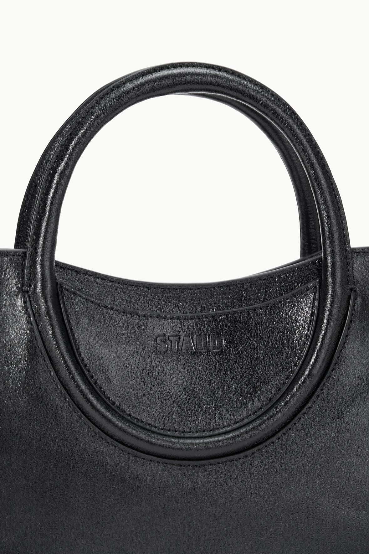 staud maude mini satchel black