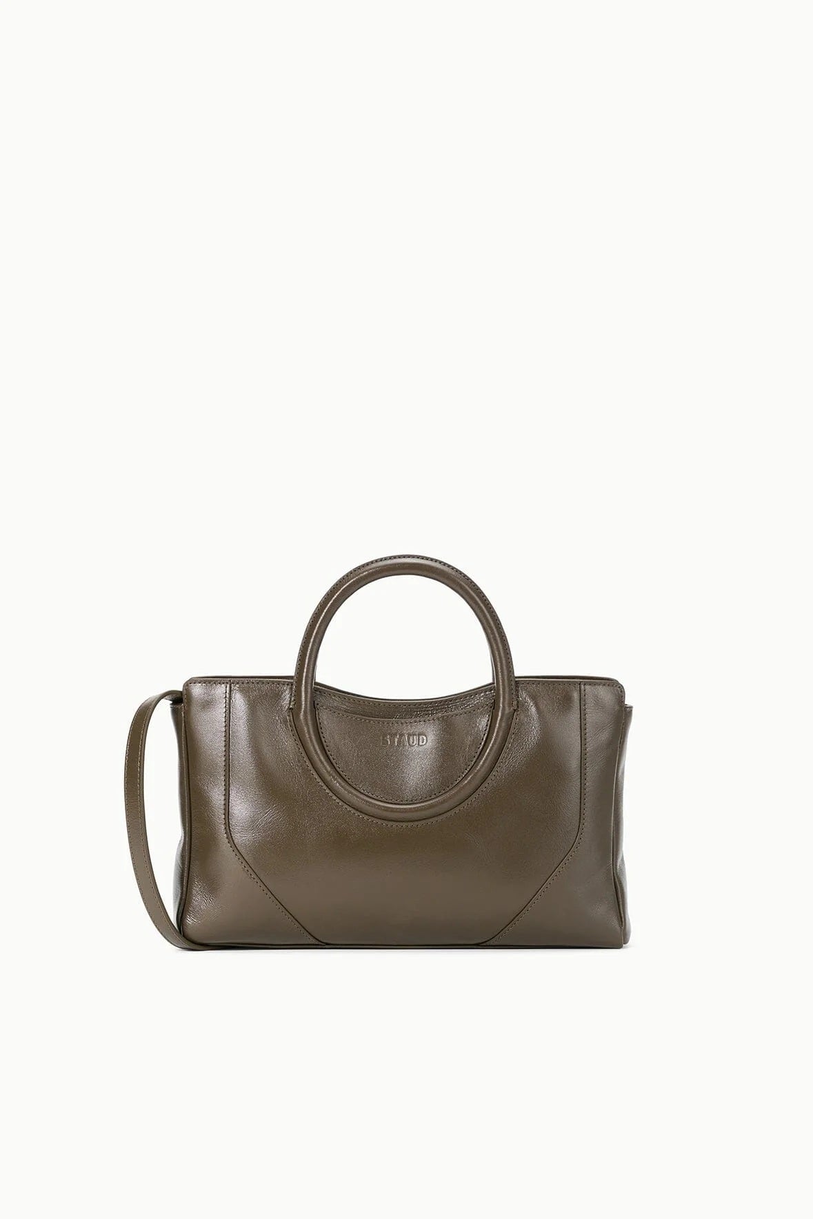 staud maude mini satchel truffle