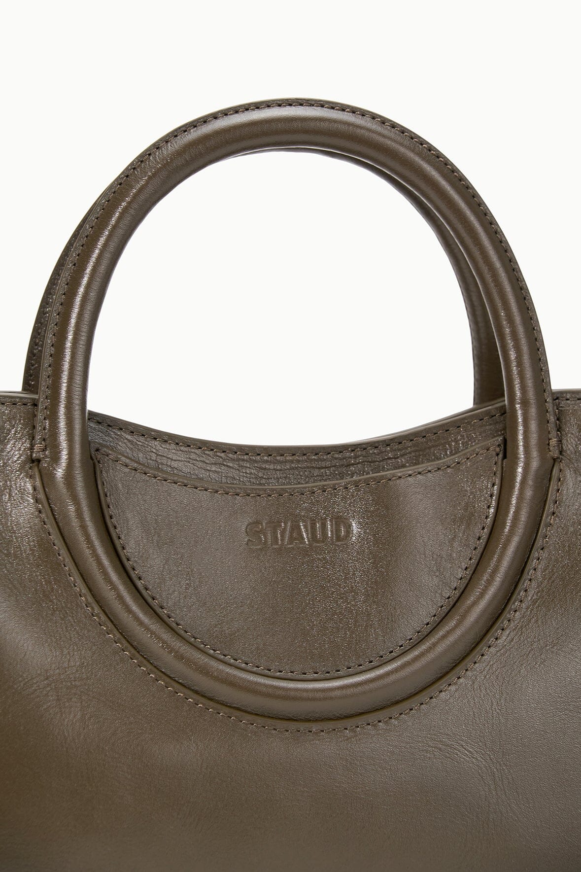 staud maude mini satchel truffle