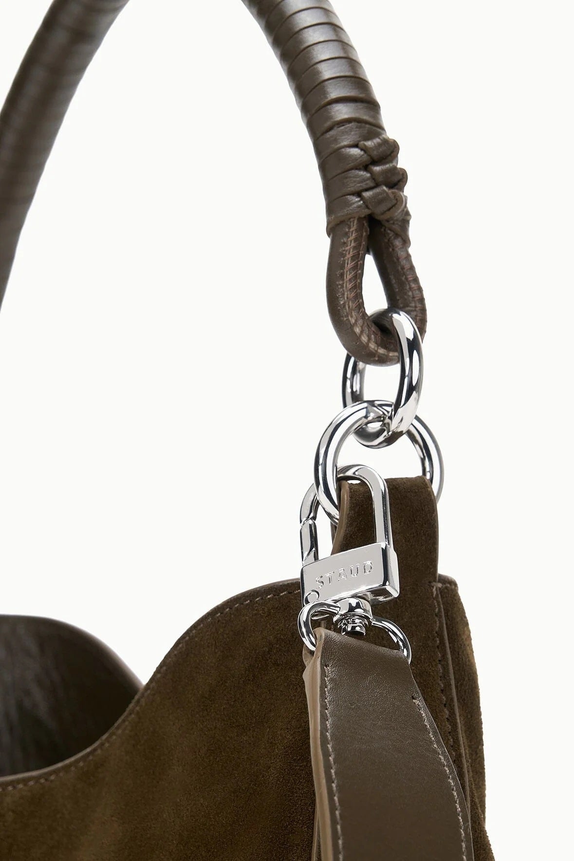 staud mel shoulder bag truffle