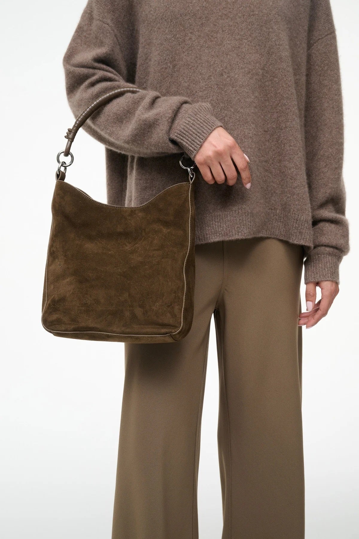 staud mel shoulder bag truffle