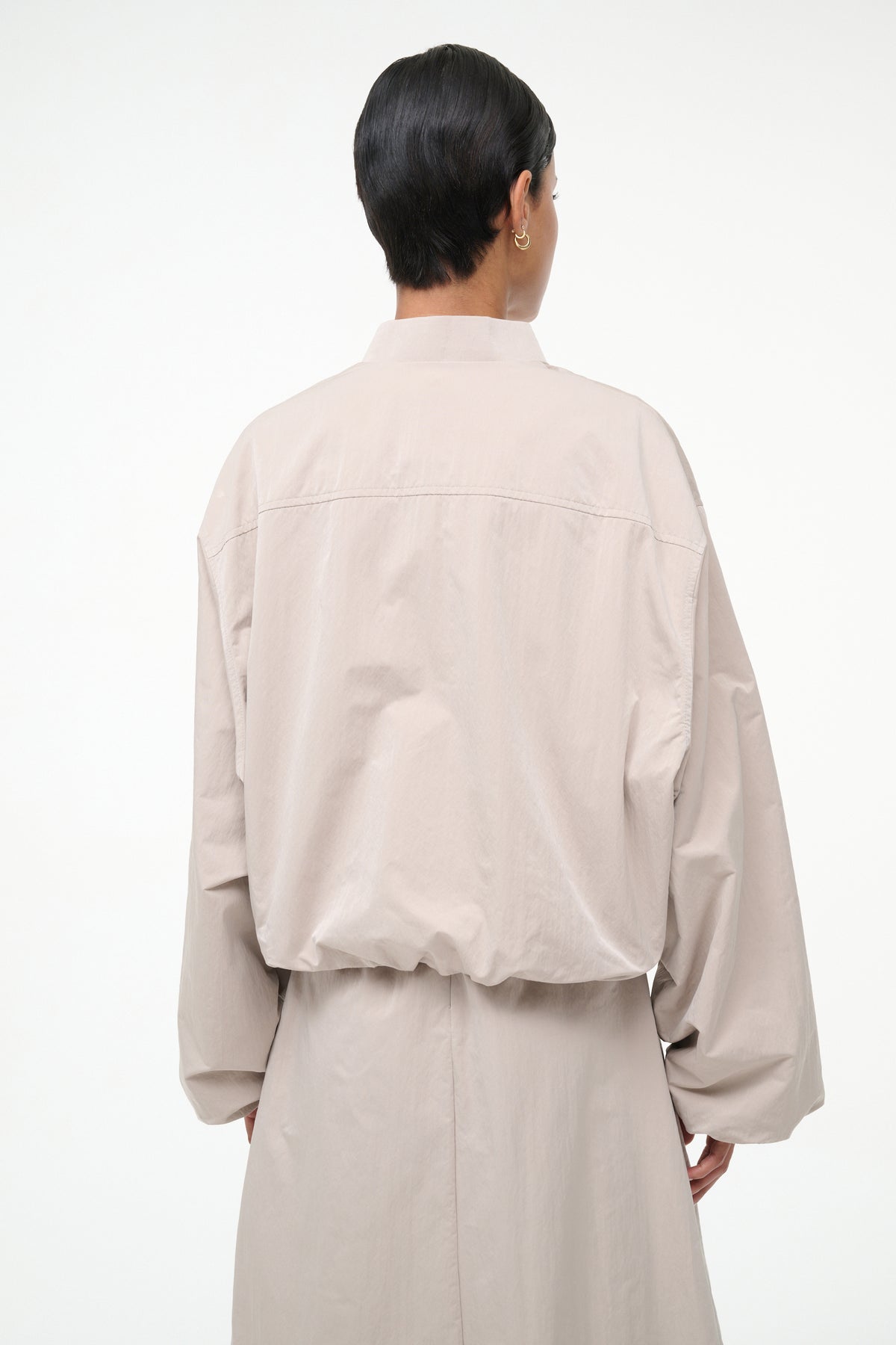 staud saguaro jacket fawn