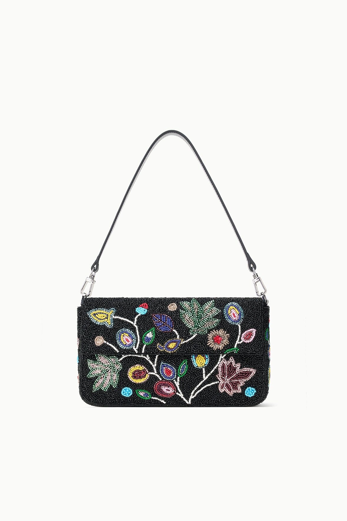 staud timmy shoulder bag tapestry