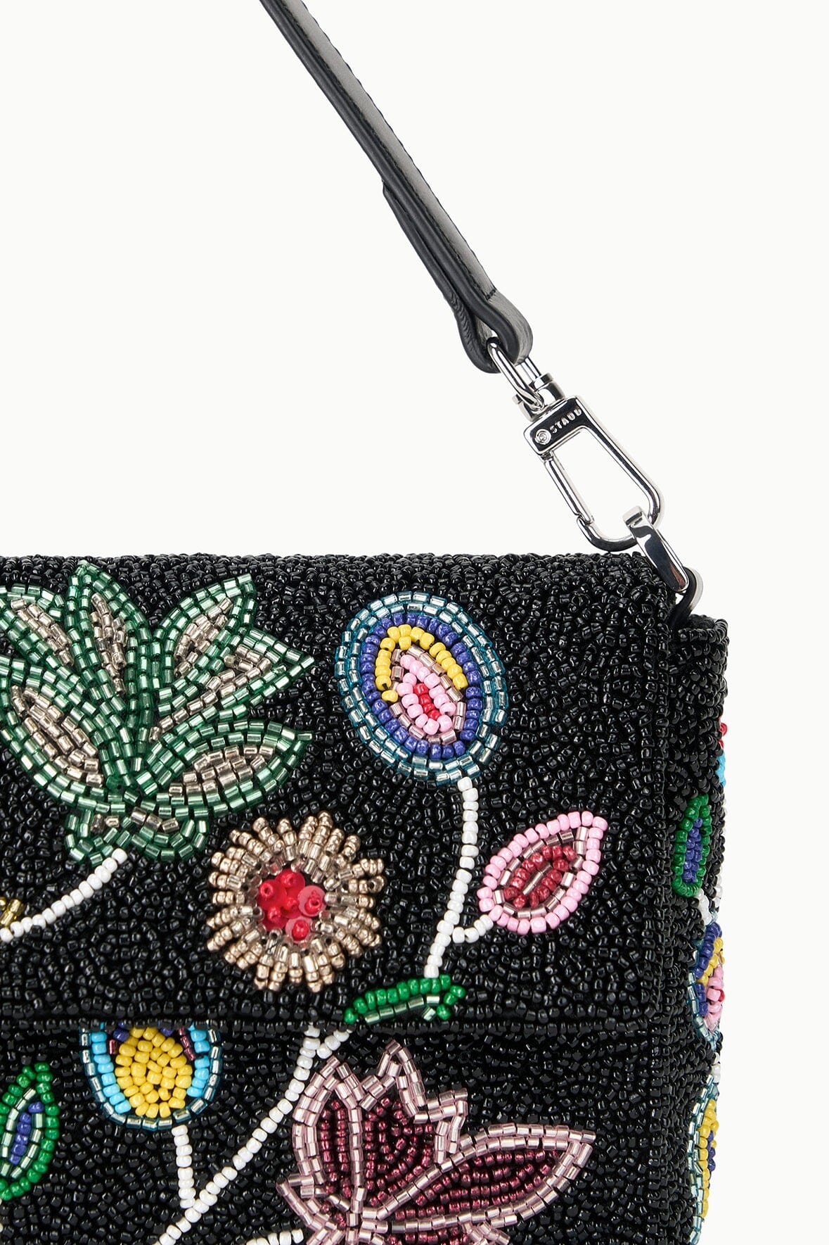 staud timmy shoulder bag tapestry