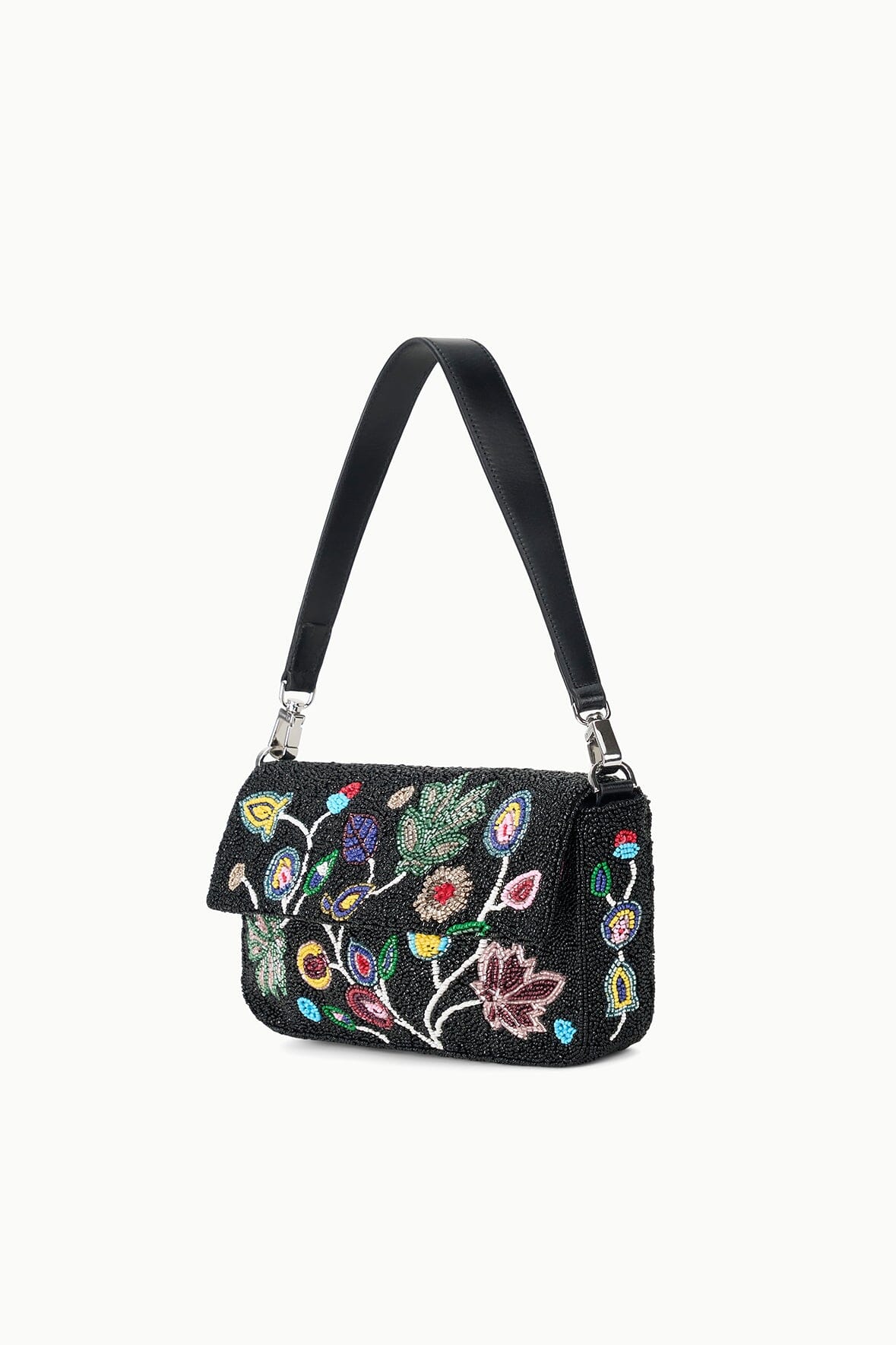 staud timmy shoulder bag tapestry