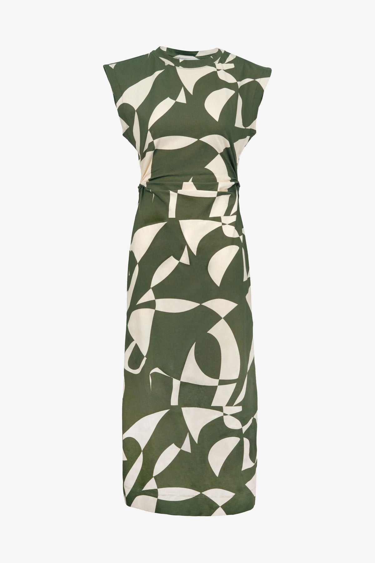 tanya taylor aurora dress fern ivory