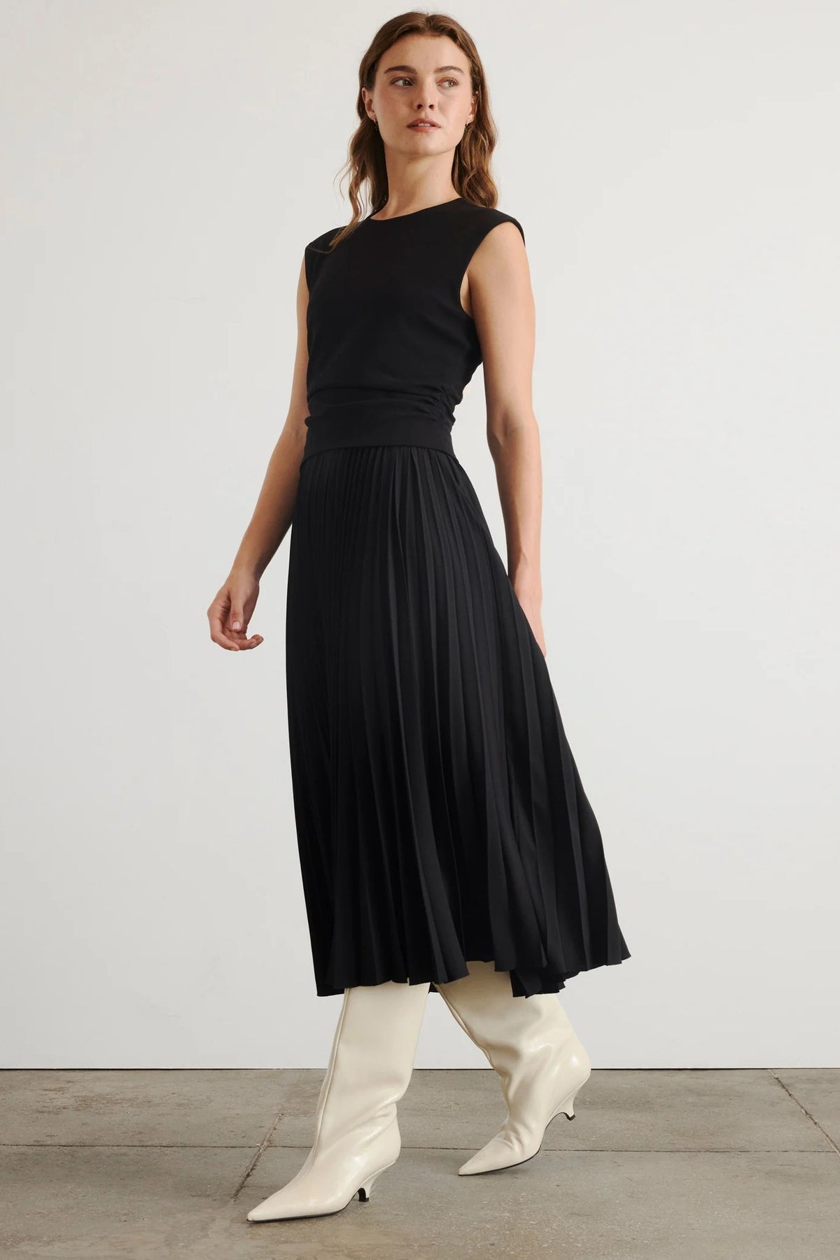 tanya taylor carly dress black