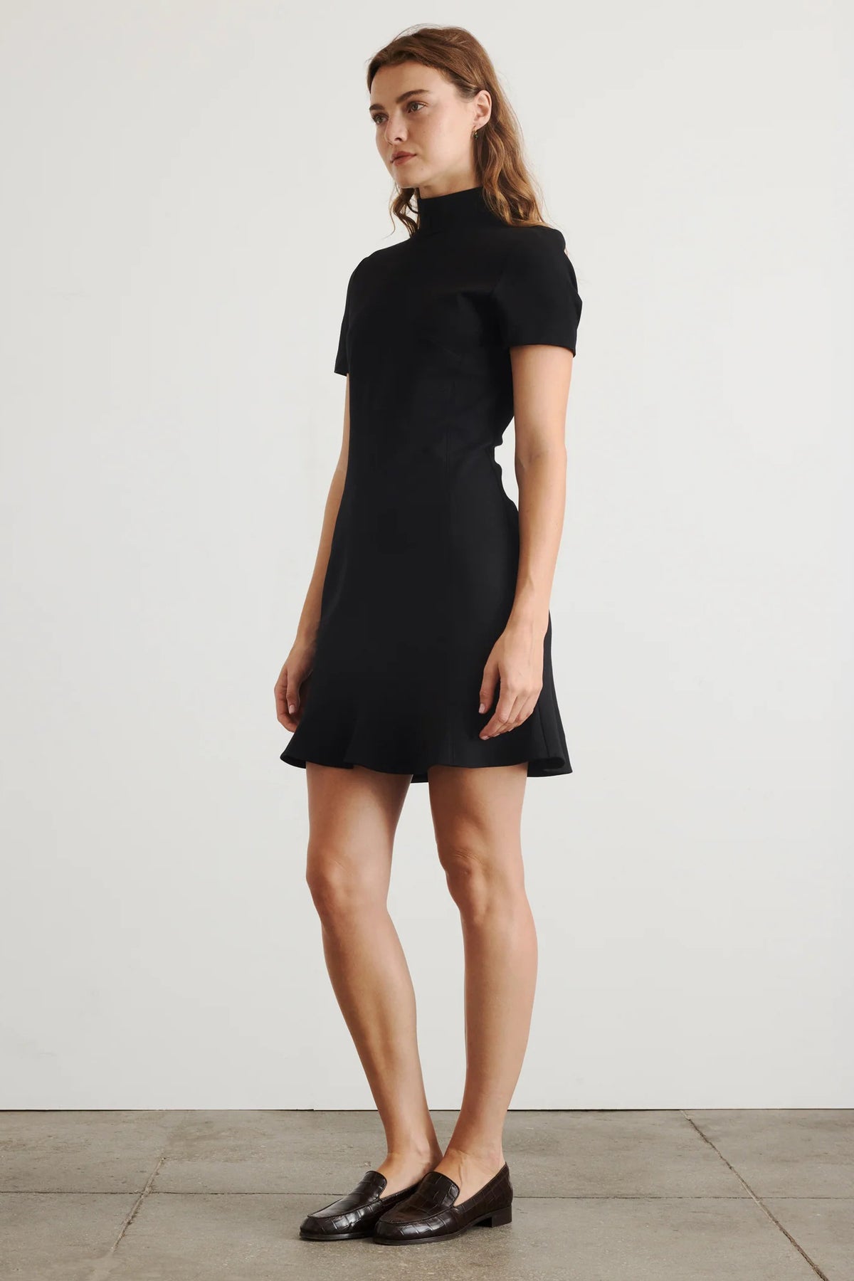 tanya taylor short thea dress black