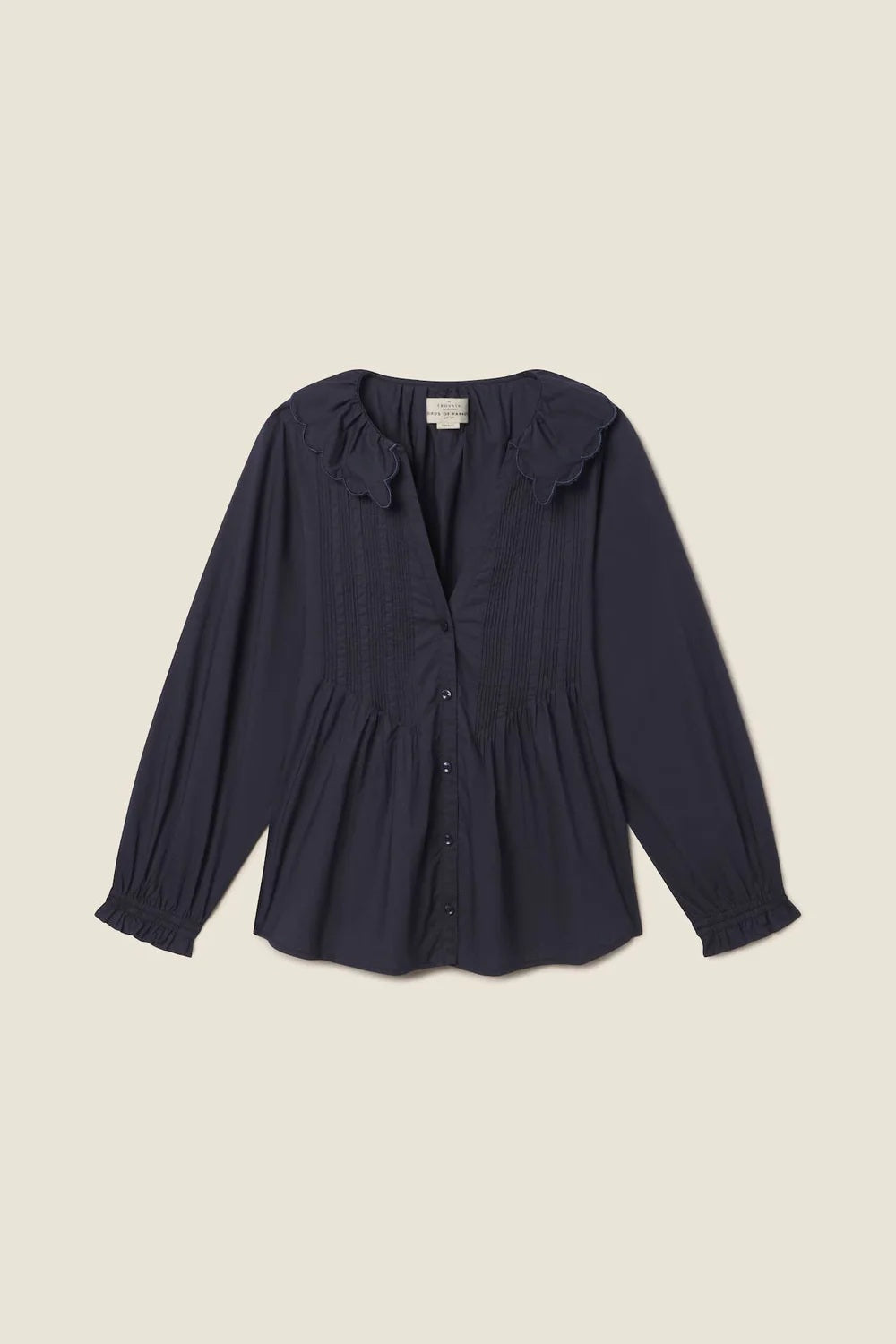 trovata francine blouse navy