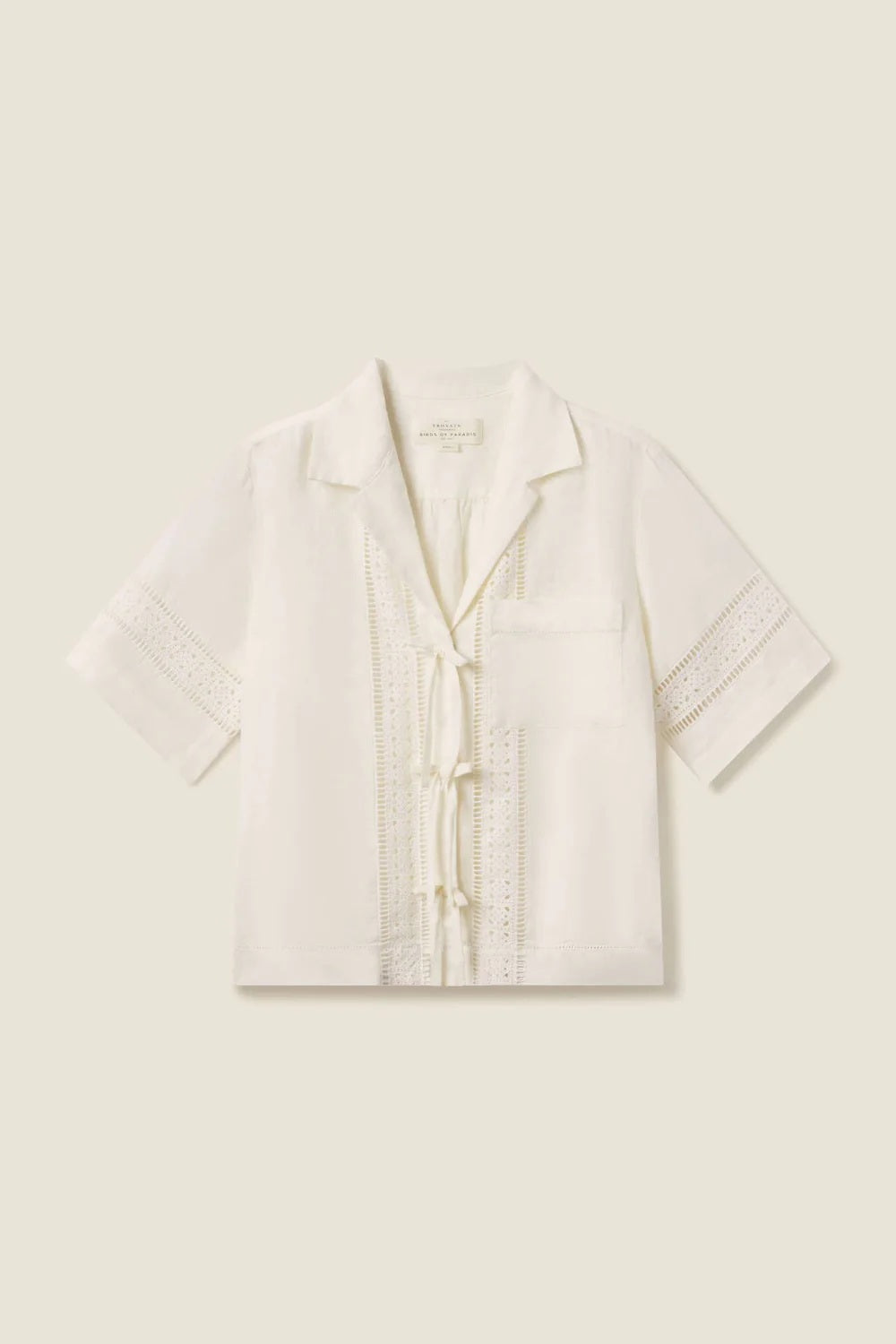trovata inez shirt ivory