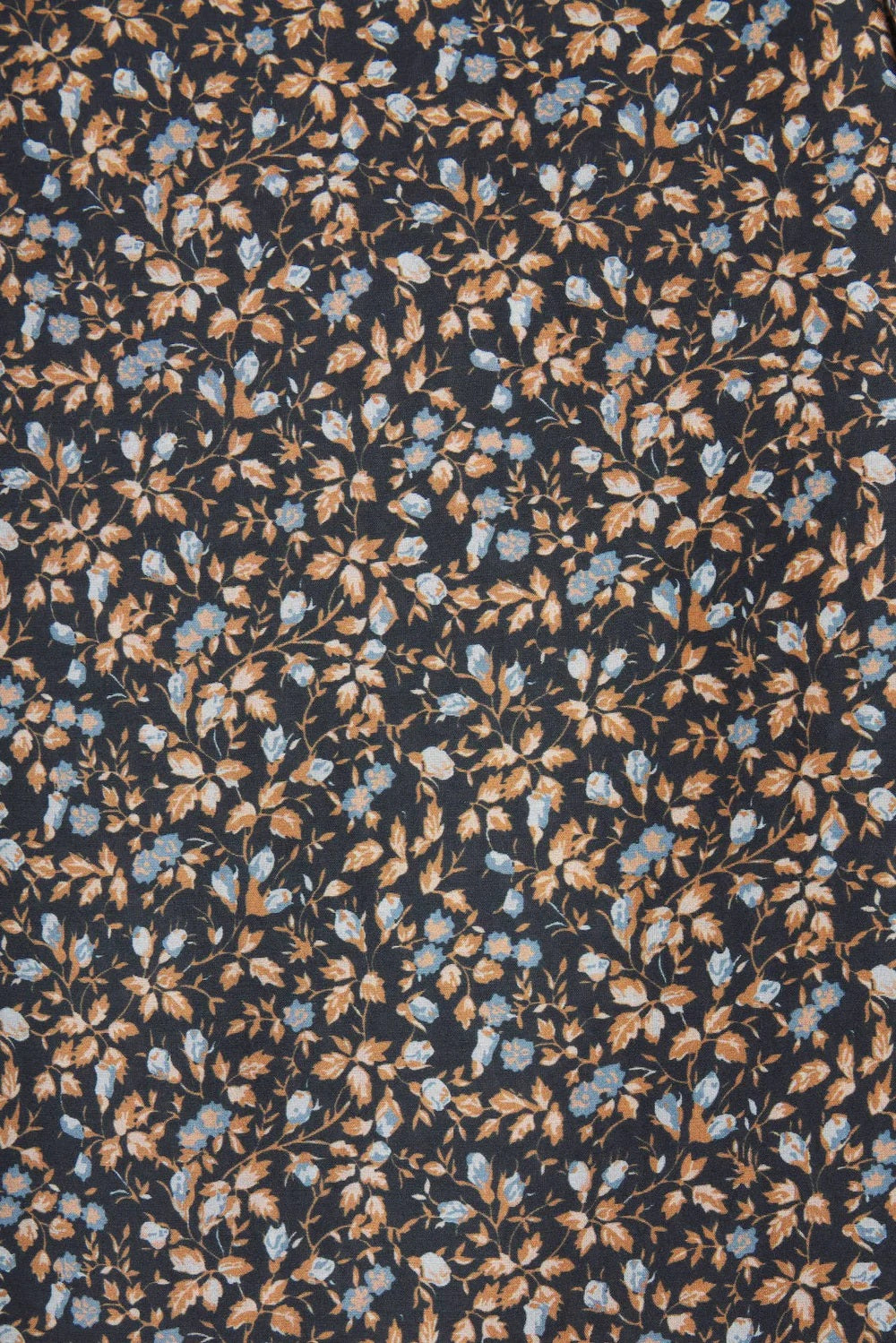 trovata kinsley blouse nightshadow ditsy