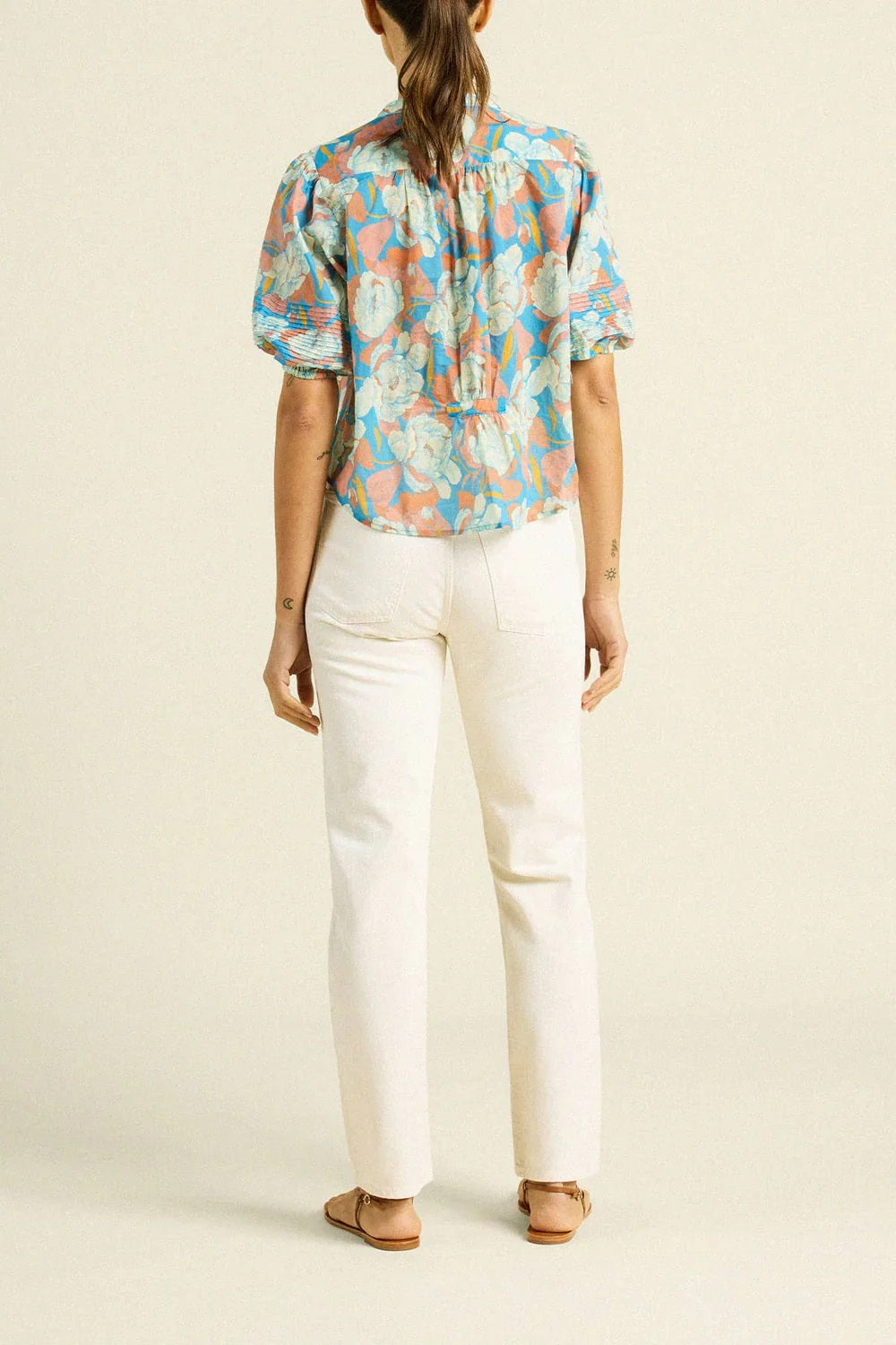 trovata loren blouse twilight floral