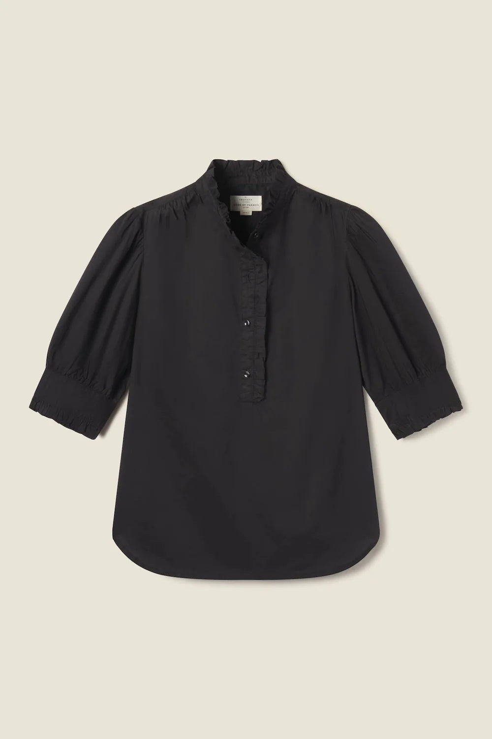 trovata noah blouse black