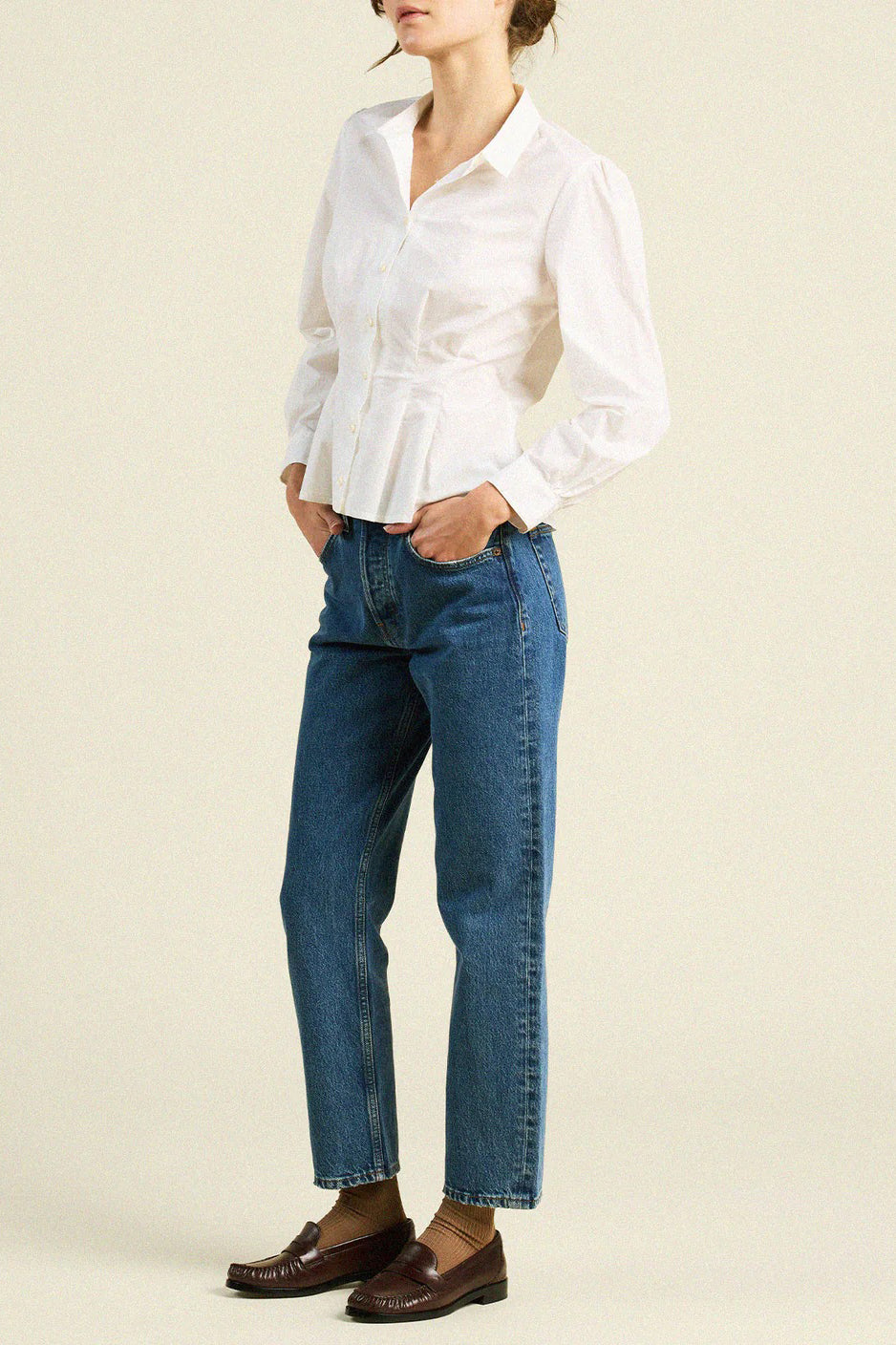 trovata valentina blouse white