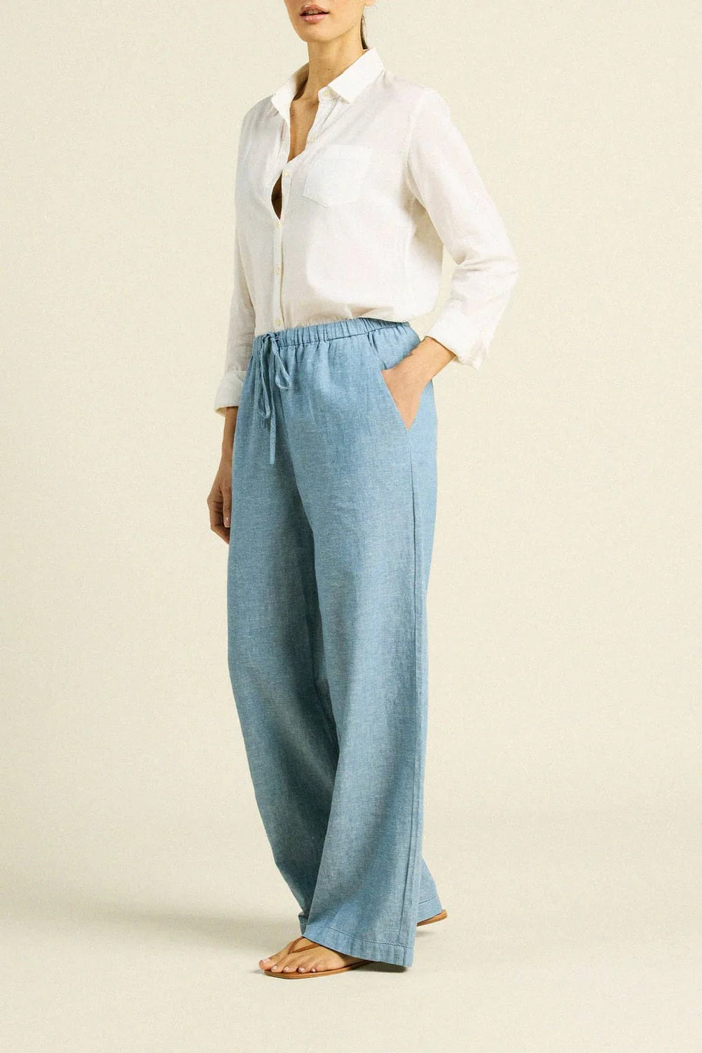trovata vera pant vintage indigo