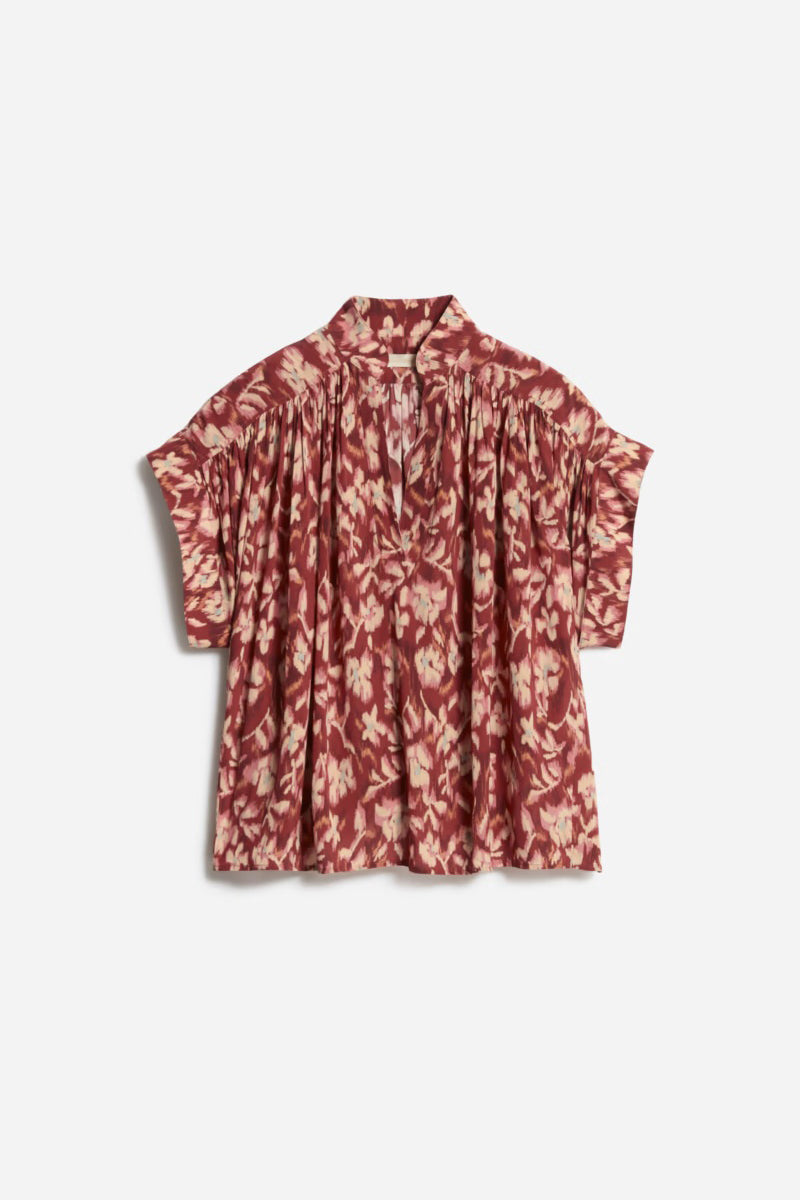 vanessa bruno cory blouse floral