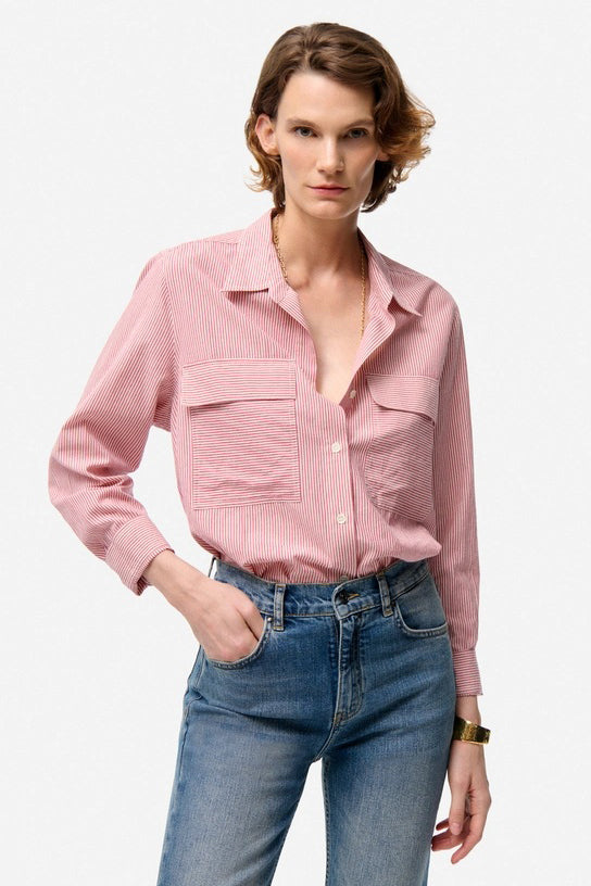 Dim Shirt - Garnet - Size M - Vanessa Bruno Dim Shirt - Garnet - Size M - Vanessa Bruno
