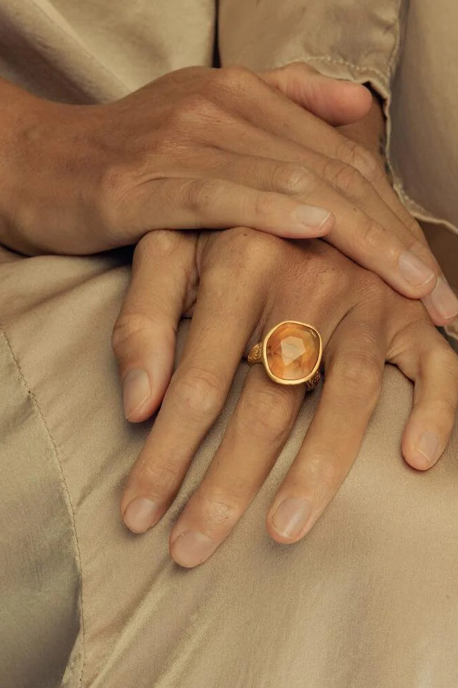 ananda soul truth of my soul ring citrine