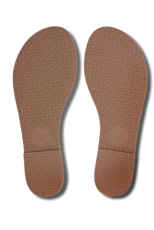 solei sea indie sandal metallic gold