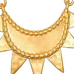 satya emergence sunburst necklace