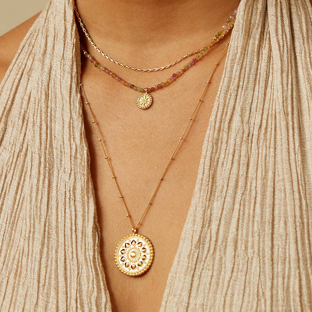 satya inner light mandala necklace