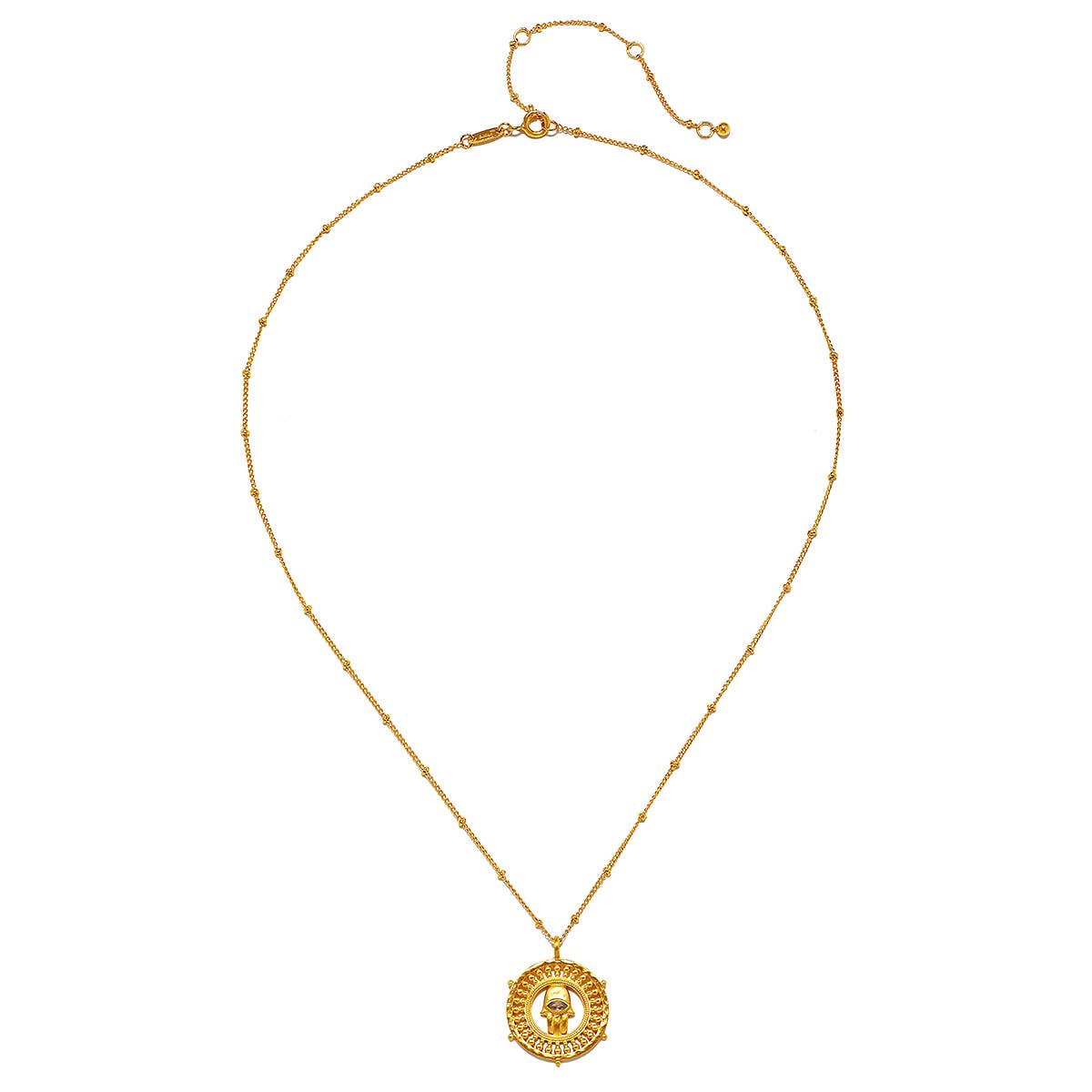 satya palm of protection necklace