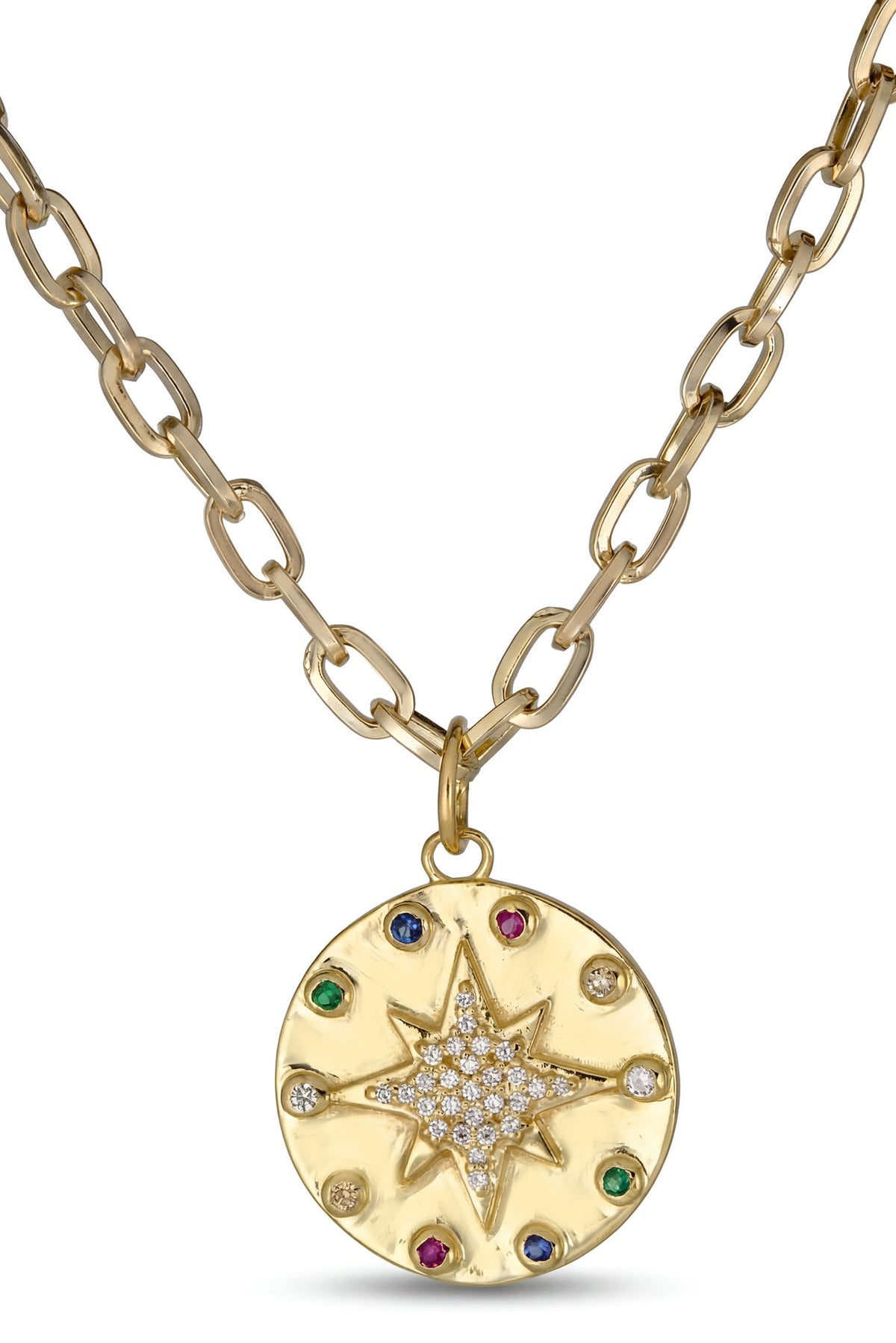 rachel reinhardt celestial medallion necklace