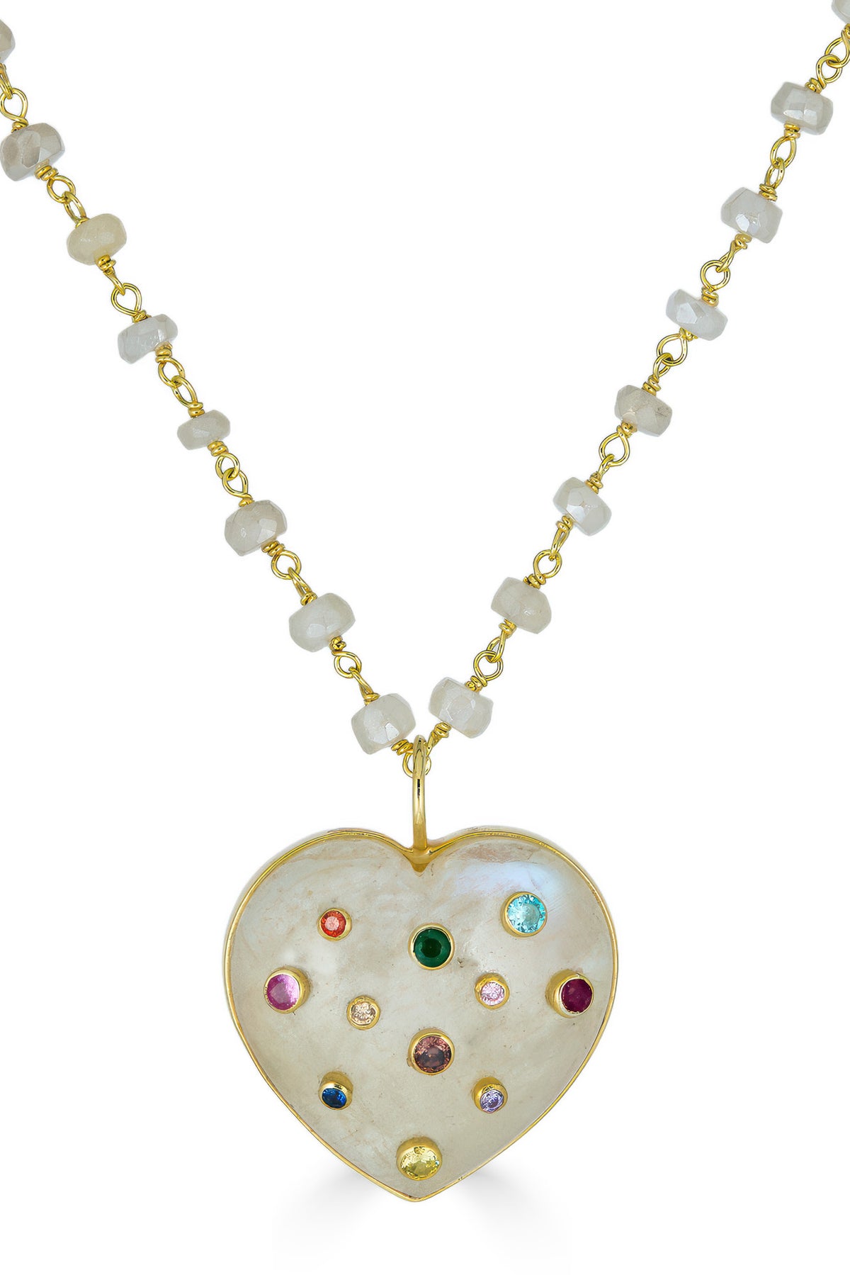 rachel reinhardt moonstone heart necklace