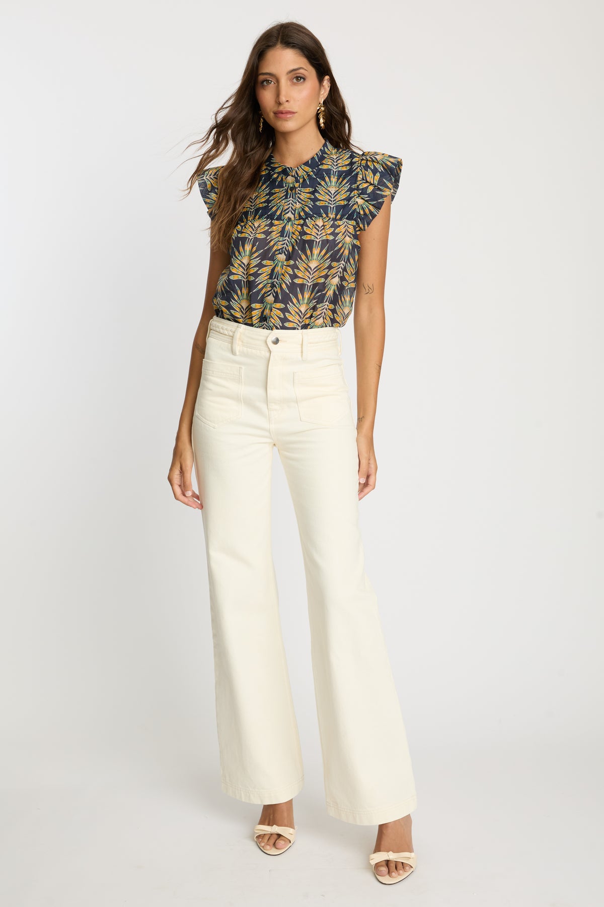 caballero anthea top deco plume