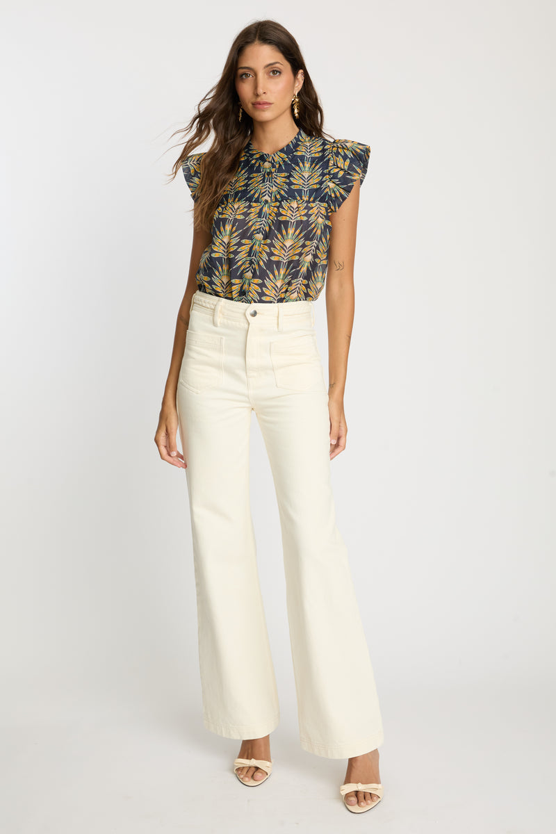 caballero anthea top deco plume