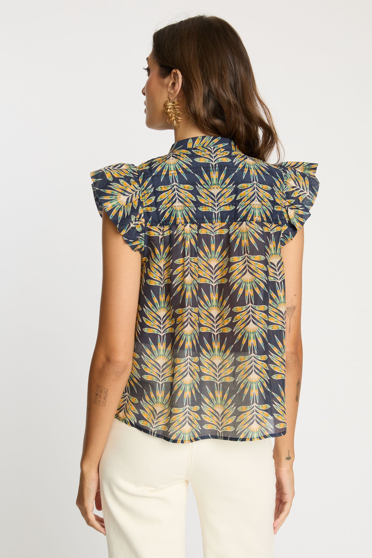 caballero anthea top deco plume
