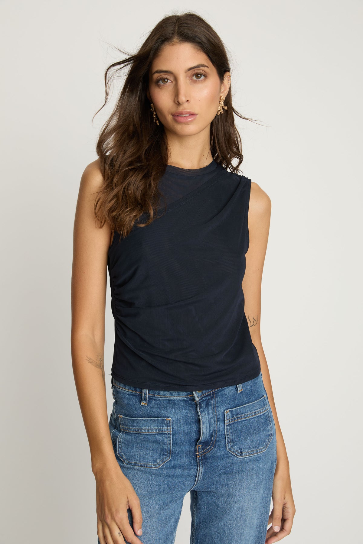 caballero devi top navy