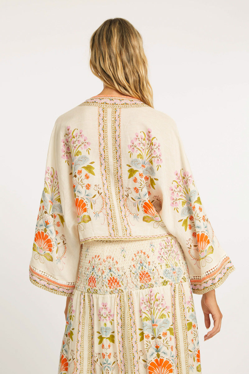 caballero mandolin top vintage floral