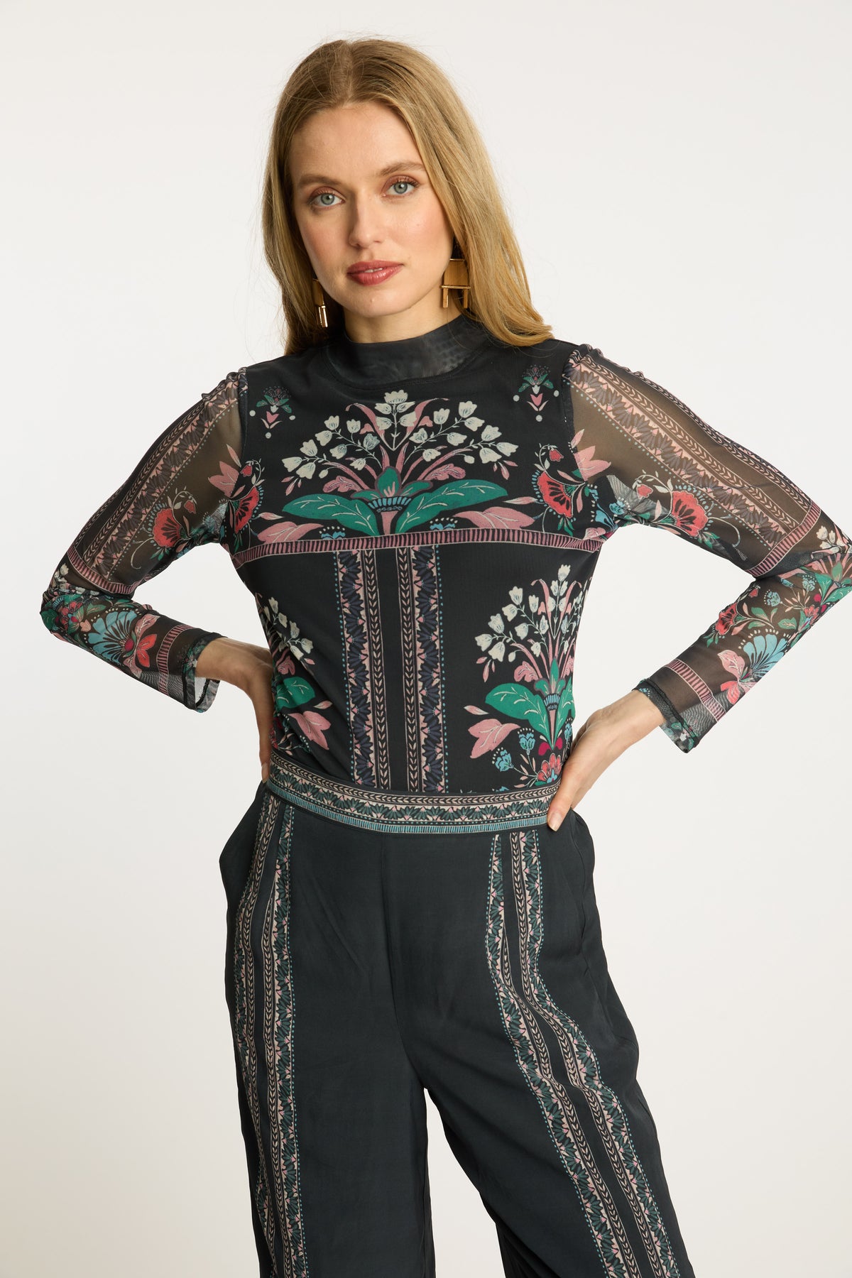 caballero marta top twilight bloom