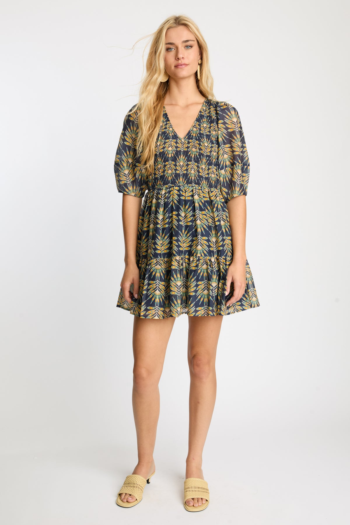 caballero lottie dress deco plume