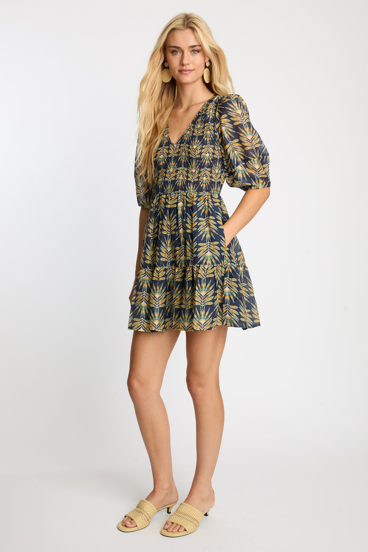 caballero lottie dress deco plume