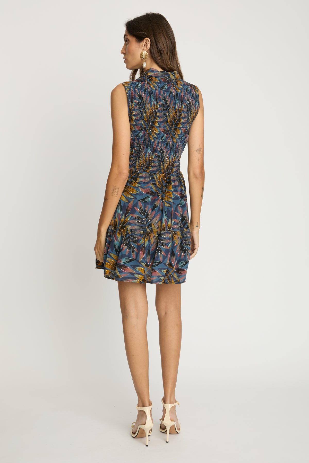 caballero prue dress midnight palm