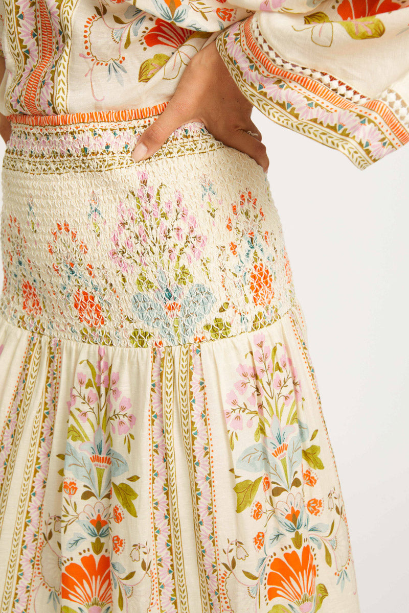 caballero chablis skirt vintage floral