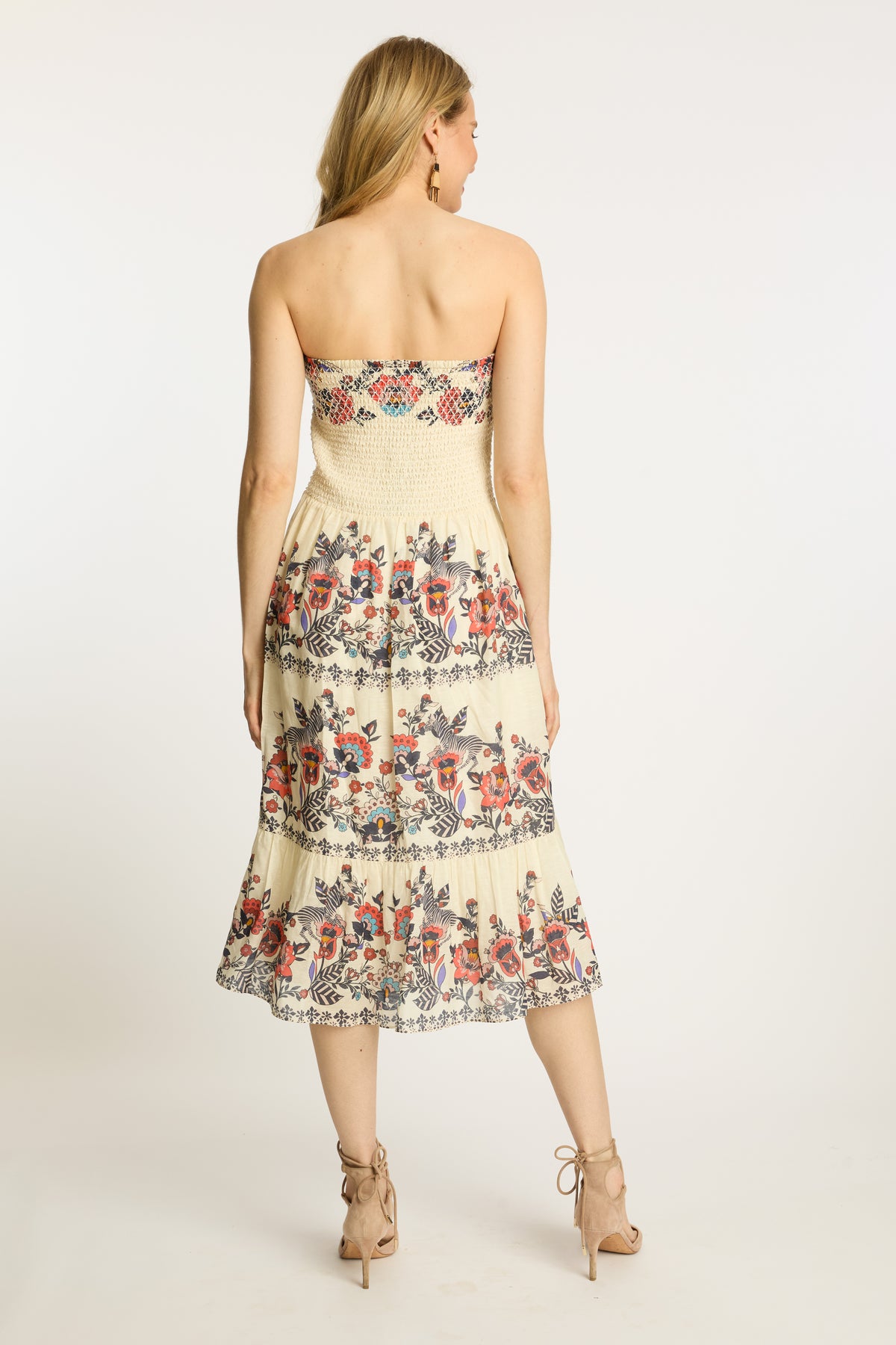 caballero chablis skirt zebra leaf