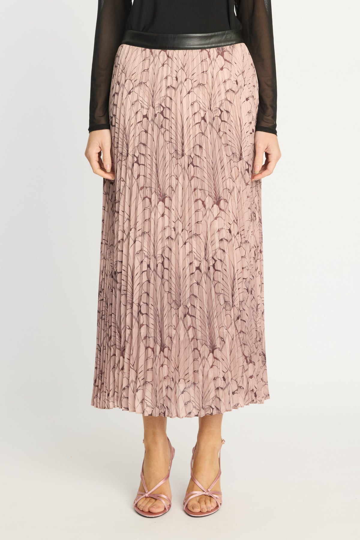 caballero mia skirt feathered canopy