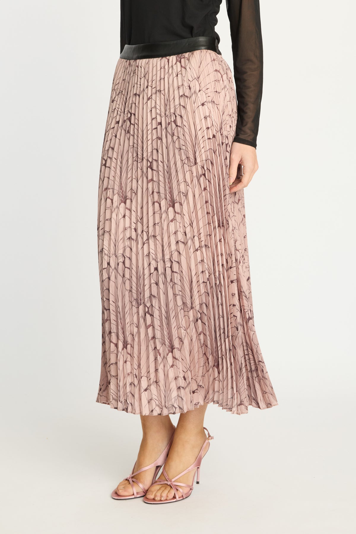 caballero mia skirt feathered canopy