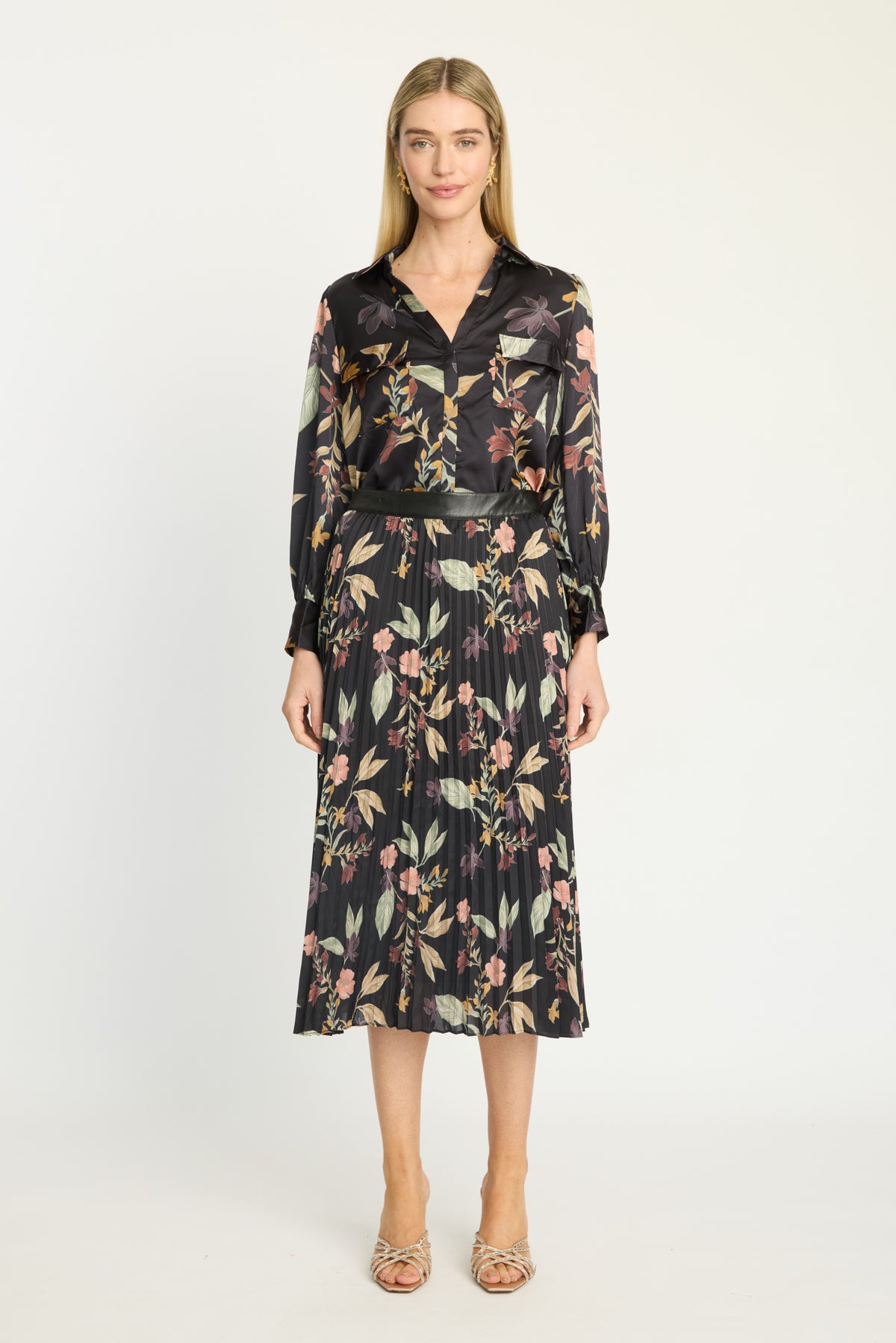 caballero mia skirt sundown floral