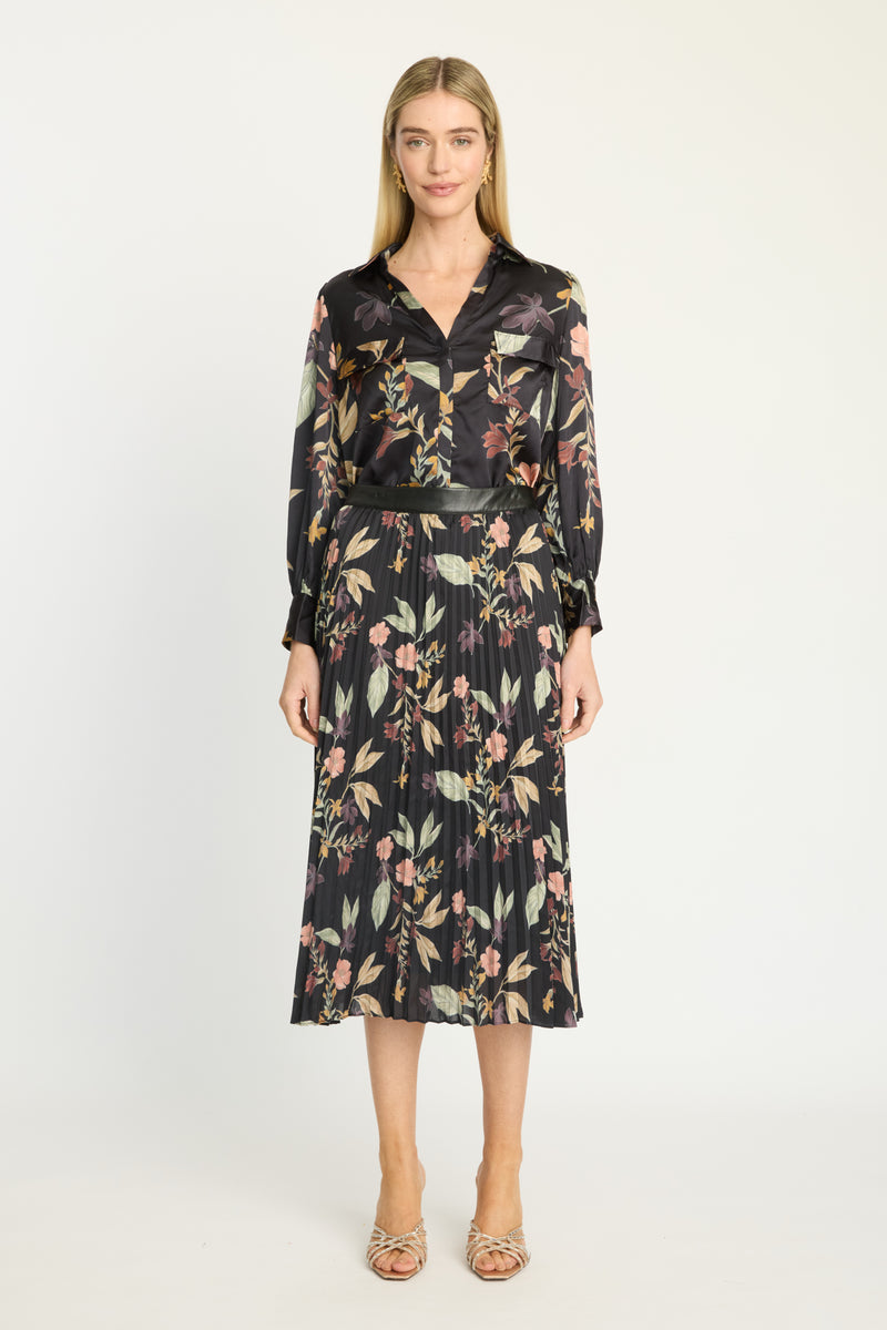 caballero mia skirt sundown floral
