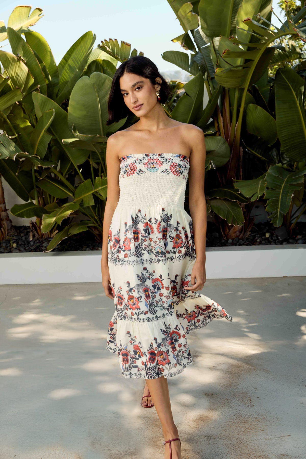 caballero chablis skirt zebra leaf