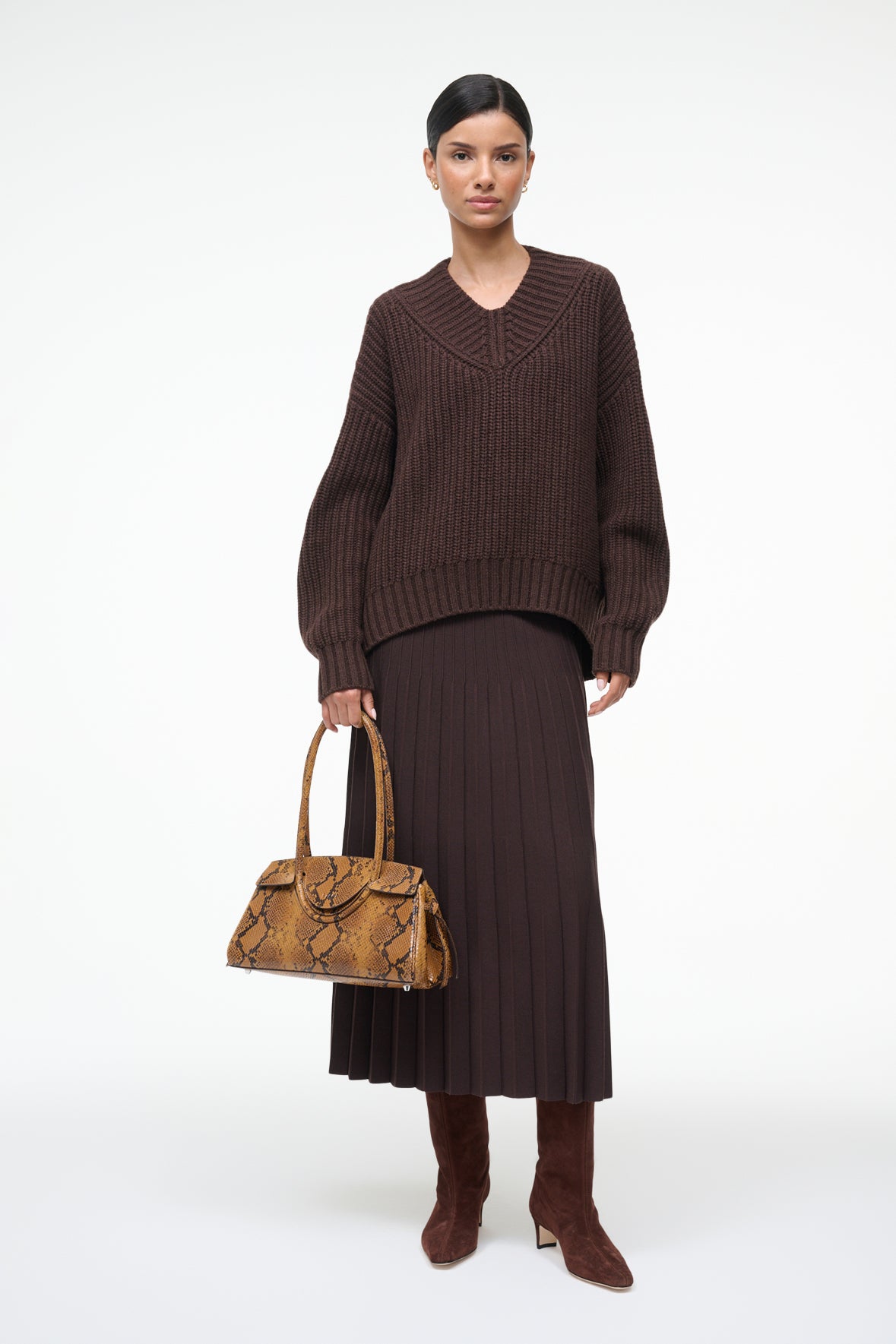 staud lena skirt
