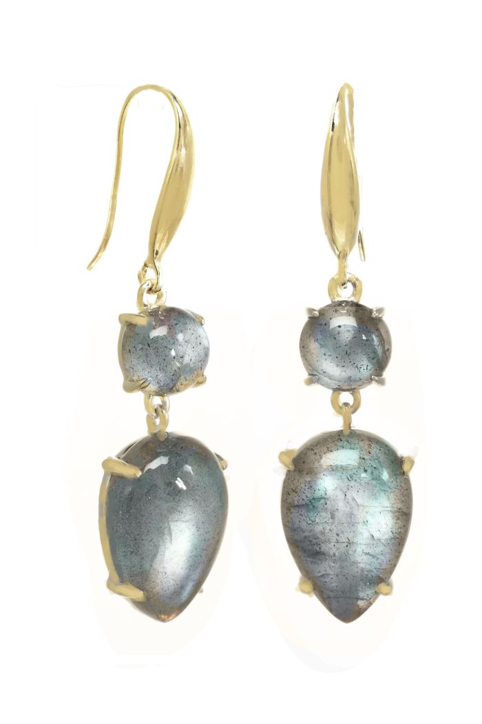 rachel reinhardt labradorite bezel earring