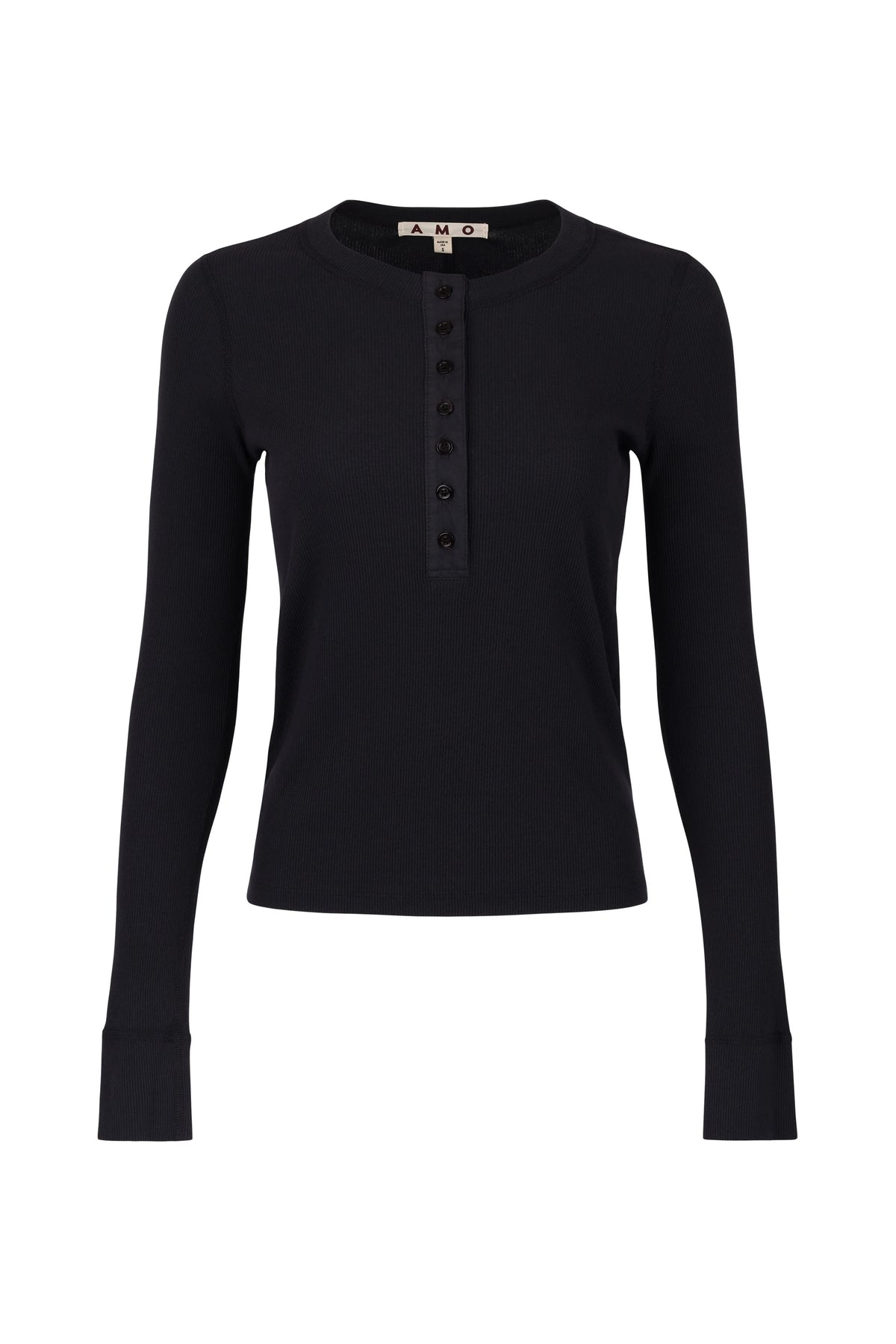 amo calla henley vintage black