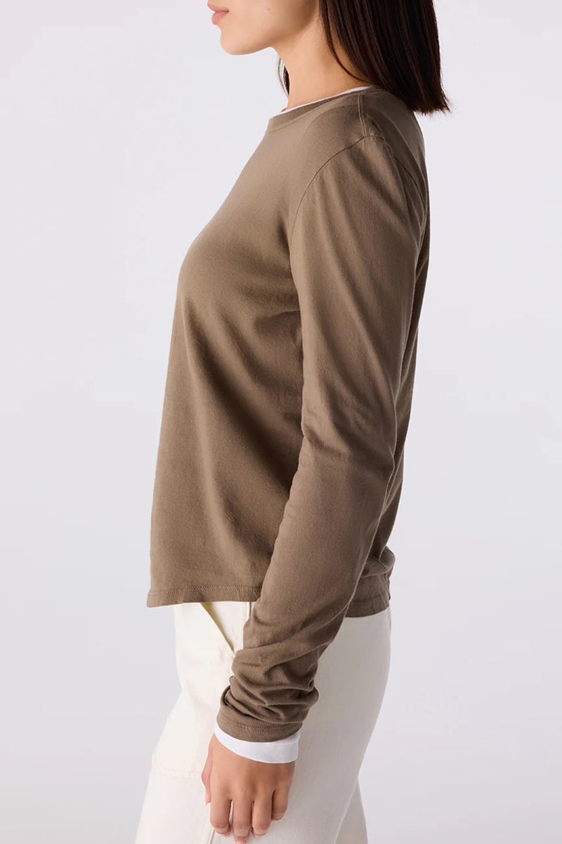 amo quinn long sleeve tee root