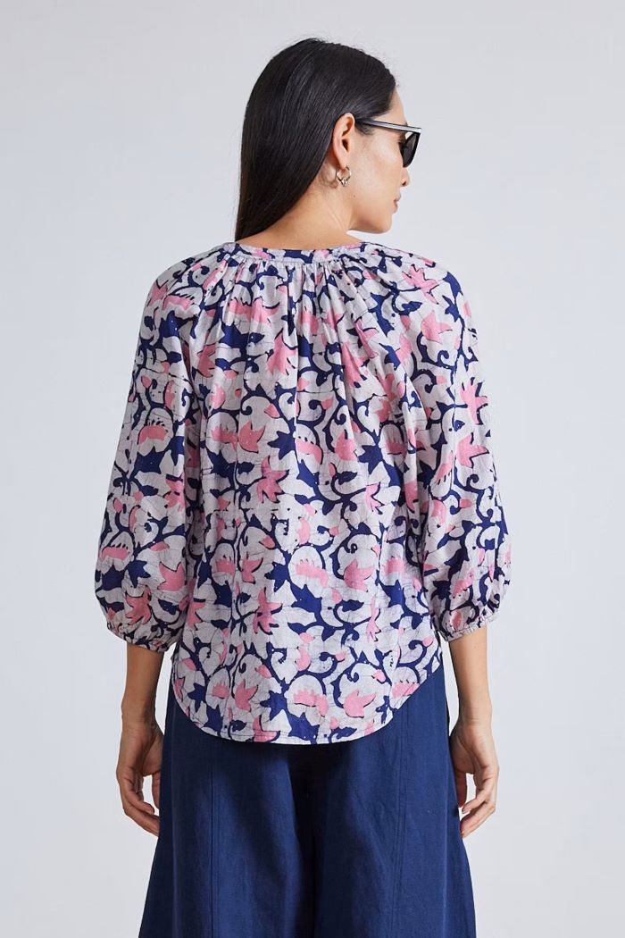 apiece apart mitte top la vid batik rosa 